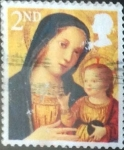 Stamps United Kingdom -  Scott#xxxx intercambio 0,60 usd, 2nd. 2014