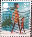 Stamps : Europe : United_Kingdom :  Scott#xxxx ji intercambio 0,60 usd, 2nd. 2014