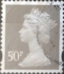 Stamps United Kingdom -  Scott#MH425 intercambio 1,00 usd, 50 p. 2013