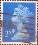 Stamps United Kingdom -  Scott#MH179 intercambio 1,10 usd, 2nd. 1989