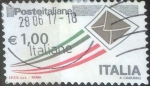 Stamps Italy -  Scott#xxxx intercambio 0,80 usd, 1 €. 2017