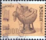 Stamps South Korea -  Scott#1200 , intercambio 0,80 usd. 1000 won 1983