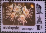 Stamps Malaysia -  Scott#125 , intercambio 0,20 usd. 10 cents. 1965