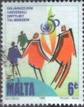 Sellos de Europa - Malta -  Scott#954 , m4b intercambio 0,40 usd. 6 cents. 1998
