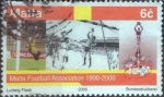Stamps Malta -  Scott#1007 , intercambio 0,35 usd. 6 cents. 2000