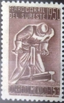 Stamps Mexico -  Scott#870 , intercambio 1,25 usd. 15 cents. 1950