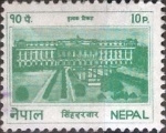 Stamps : Asia : Nepal :  Scott#533 , crf intercambio 0,20 usd.  10 p. 1994