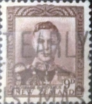 Stamps New Zealand -  Scott#264 , intercambio 0,20 usd. 9 D. 1947
