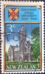 Stamps New Zealand -  Scott#425 , intercambio 0,20 usd. 3 cents. 1969