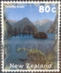 Stamps New Zealand -  Scott#1352 , intercambio 1,10 usd. 80 cents. 1996