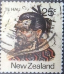 Stamps New Zealand -  Scott#720 , intercambio 0,20 usd. 25 cents. 1980