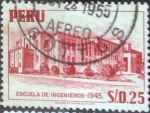 Stamps Peru -  Scott#462 , intercambio 0,20 usd. 0,25 sol 1952