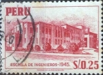 Stamps Peru -  Scott#462 , intercambio 0,20 usd. 0,25 sol 1952