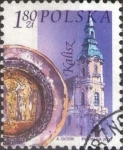 Sellos de Europa - Polonia -  Scott#3643 , intercambio 0,80 usd. 1,80 zl. 2002