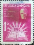Stamps : America : Dominican_Republic :  Scott#RA48 , intercambio 0,20 usd. 1 cents. 1970