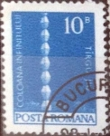 Stamps Romania -  Scott#2451 , intercambio 0,20 usd. 10 bani. 1973