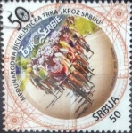Stamps Serbia -  Scott#514 , intercambio 1,75 usd. 50 d. 2010