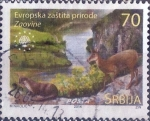 Stamps : Europe : Serbia :  Scott#xxxx , intercambio 1,50 usd. 70 d. 2014