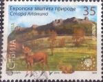 Stamps Europe - Serbia -  Scott#xxxx , intercambio 0,80 usd. 35 d. 2014
