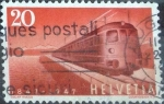 Stamps Switzerland -  Scott#310 , intercambio 0,50 usd. 20 cents. 1947