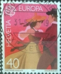 Sellos de Europa - Suiza -  Scott#699 , intercambio 0,35 usd. 40 cents. 1981