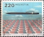 Stamps Switzerland -  Scott#1206 , intercambio 0,75 usd. 220 cents. 2005
