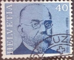 Stamps Switzerland -  Scott#538 , intercambio 0,55 usd. 40 cents. 1971