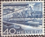 Sellos de Europa - Suiza -  Scott#336 , intercambio 0,20 usd. 40 cents. 1949