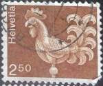 Sellos de Europa - Suiza -  Scott#577 , ja intercambio 0,60 usd. 250 cents. 1975