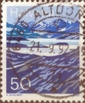 Stamps Switzerland -  Scott#904 , intercambio 0,20 usd. 50 cents. 1991