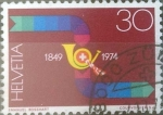 Stamps Switzerland -  Scott#598 , intercambio 0,20 usd. 30 cents. 1974
