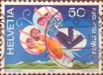 Stamps Switzerland -  Scott#852 , intercambio 0,25 usd. 50 cents. 1989