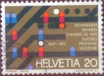 Sellos de Europa - Suiza -  Scott#541 , intercambio 0,20 usd. 20 cents. 1972