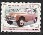 Stamps North Korea -  3229 - Automóvil del líder Kim II Sung