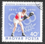 Stamps Hungary -  2036 - XXV Aniversario del Comite Olímpico Húngaro