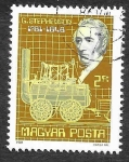 Stamps Hungary -  2697 - George Stephenson