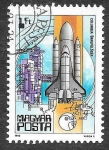 Stamps Hungary -  2743 - XXV Años de Viajes al Espacio