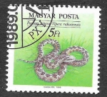 Stamps Hungary -  3191 - Víbora de Orsini