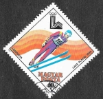 Stamps Hungary -  C410 - Salto de Esquí