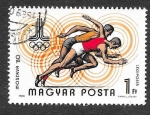 Stamps Hungary -  C420 - XXII JJOO de Verano de Moscú