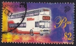 Stamps Singapore -  Bus