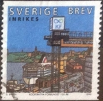 Stamps Sweden -  Scott#2318 , intercambio 0,40 usd. Brev. 1999