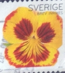 Stamps Sweden -  Scott#2640a , intercambio 1,60 usd. Brev. 2010
