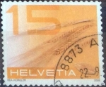 Stamps Switzerland -  Scott#1316 , intercambio 0,25 usd. 15 cents. 2008