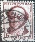 Stamps Switzerland -  Scott#B237 , intercambio 0,30 usd. 5+5 cents. 1954