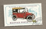 Stamps Hungary -  75 Aniv de Automovil Club