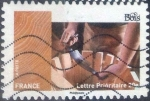 Stamps France -  Scott#xxxx , intercambio 0,50 usd. L.verte 20 gr. 2015