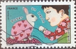 Stamps France -  Scott#xxxx , intercambio 0,50 usd. L.verte 20 gr. 2015