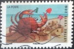 Sellos de Europa - Francia -  Scott#xxxx , intercambio 0,50 usd. L.verte 20 gr. 2014