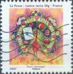 Stamps France -  Scott#xxxx , intercambio 0,50 usd. L.verte 20 gr. 2013